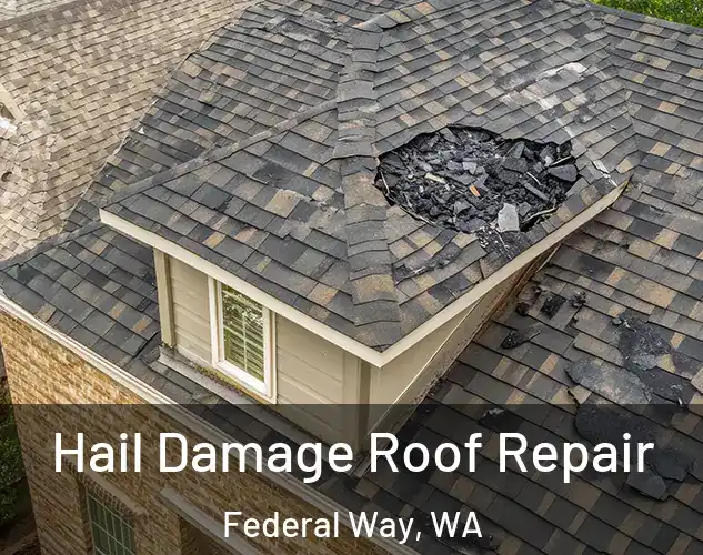  Hail Damage Roof Repair Federal Way, WA