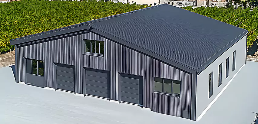 Corrugated Garage Roof Repair in Federal Way