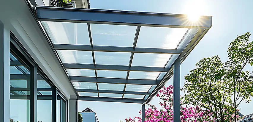 Glass Patio Roof Installation in Federal Way