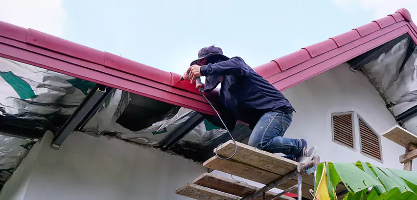 Residential Wind Damage Roof Repair in Federal Way